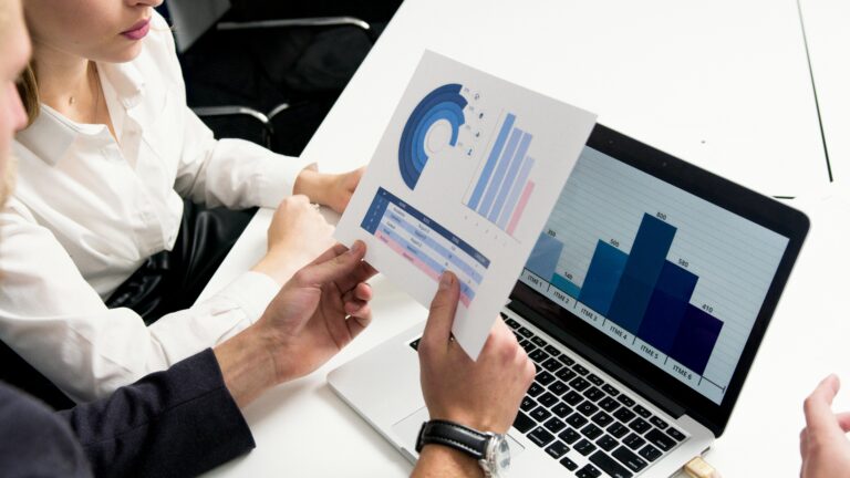 Payroll specialist reviewing data to ensure accurate payroll management and compliance